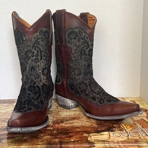 New Old Gringo Migissi Blocked boot Size 8